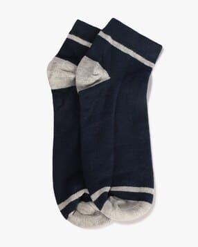 yousta Men Colourblock Ankle-Length Socks-picture-31