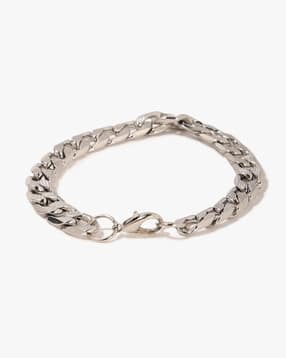 yousta Men Silver-Plated Link Bracelet-picture-23