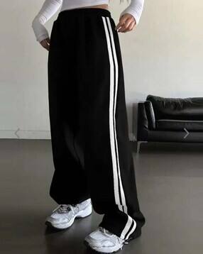 kiba Women Striped Super Low-Rise Track Pants-picture-33