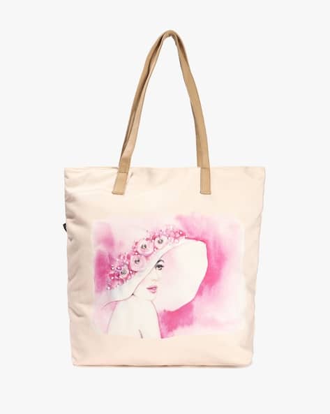 RIO Women Printed Cotton Tote Handbag