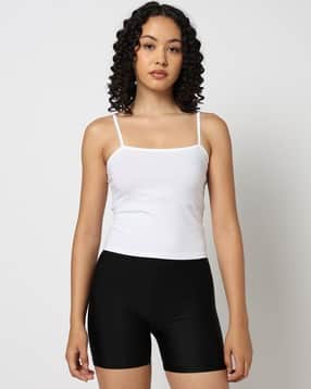 yousta Square-Neck Sleeveless Camisoles-picture-52