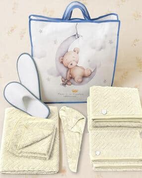 cortina eyelet curtain Set of 8 Quick Absorbent Towels with Stitch Detail-picture-14