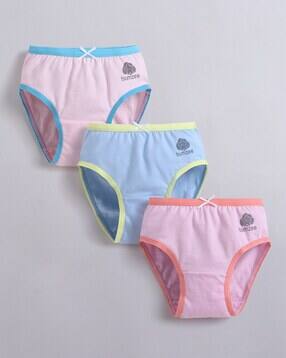 bumzee Girls Packo f 3 Printed Briefs-picture-12