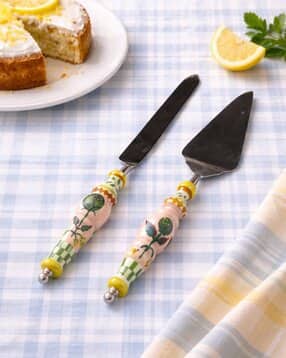 chumbak Set of 2 Graphic Print Cake Server Cutleries-picture-43