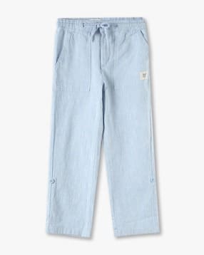 kb team spirit Boys Patterned Straight Fit Flat-Front Pants-picture-20