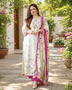 nyrika Women Embroidered Straight Kurta Set-picture-36