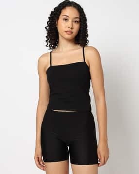 yousta Square-Neck Sleeveless Camisoles-picture-12