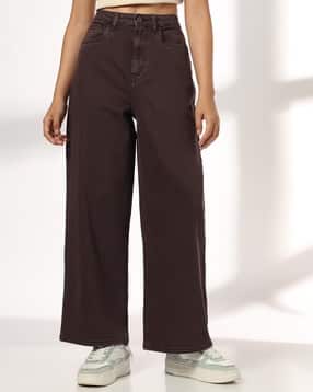 rio Women Straight Fit Flat-Front Trousers-picture-23