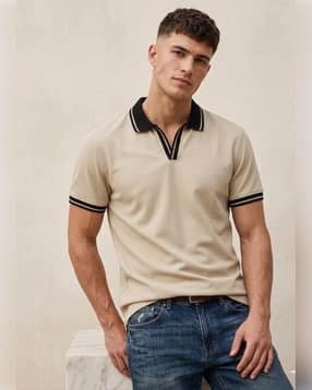 buda jeans co Men Striped Regular Fit Polo Shirt-picture-34