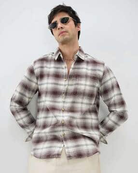 vastrado Men Checked Slim Fit Shirt-picture-40