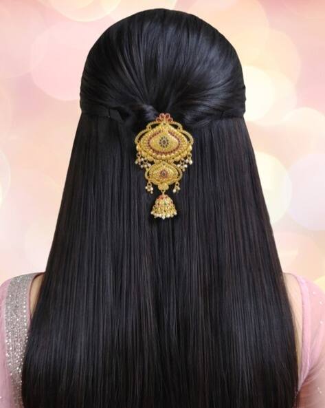 Oomph Women Hair Pin with Beads