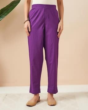 Women Mid-Rise Pants-image-2