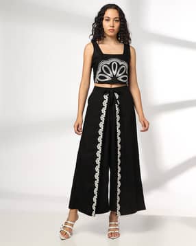 fusion Women Embroidered 2-Piece Set-picture-12
