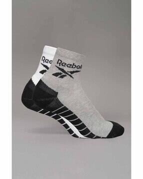 reebok Pack of 2 Brand Print Ankle-Length Socks-picture-51