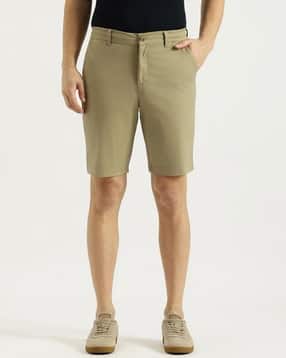 united colors of benetton Men Regular Fit Shorts with Insert Pockets-picture-11