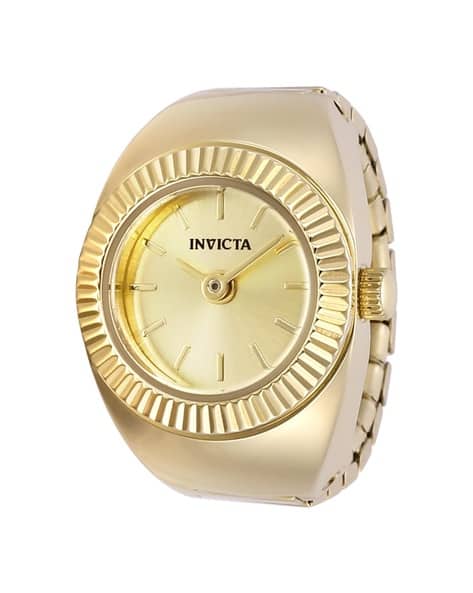 Invicta Water-Resistant Mini Ring Analogue Watch-48947