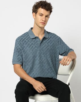 armani exchange The Night Party Regular Fit Polo T-Shirt-picture-20