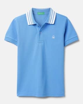 united colors of benetton Boys Regular Fit Polo T-Shirt with Logo Embroidered-picture-48