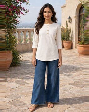 svaraa Women Relaxed Fit Top-picture-10