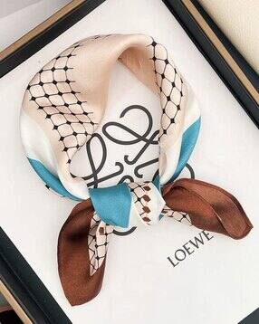 Women Silk Printed Bandanas   -image-30