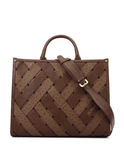 Da Milano Women Tote Bag with Detachable Strap