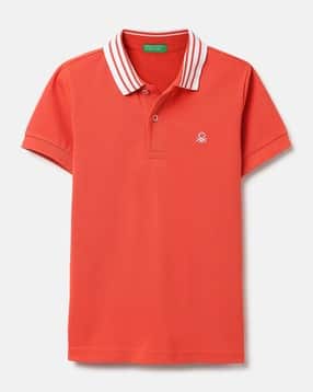 united colors of benetton Boys Regular Fit Polo T-Shirt with Logo Embroidered-picture-39
