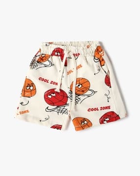 yousta Boys Printed Regular Fit Cotton Shorts-picture-39