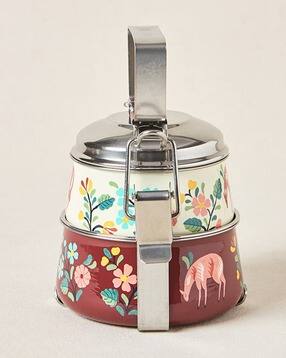 chumbak Printed 2-tier Tiffin Box- 1000 ml-picture-42
