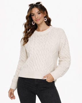 nobarr Women Self-Design Round-Neck Pullover-picture-16