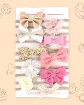 polka tots Infants Pack of 10 Head Bands-picture-21