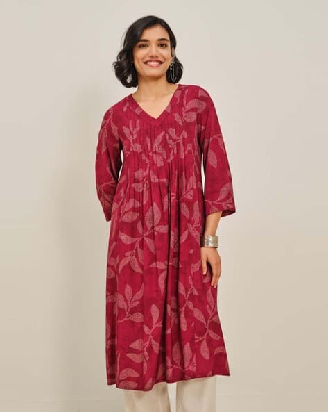 Women Printed A-Line Kurta