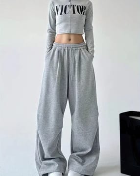 sixteenlines Women Wide Track Pants-picture-11