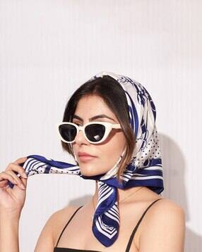 salty Women Silk Printed Bandanas   -picture-33