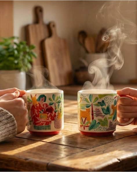 Set of 2 Chumbak Cups of Joy Gift Set