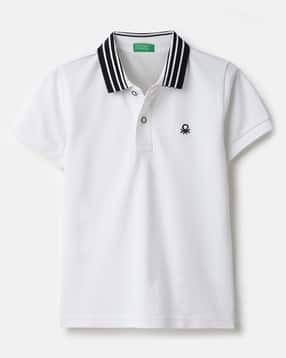 united colors of benetton Boys Regular Fit Polo T-Shirt with Logo Embroidered-picture-20