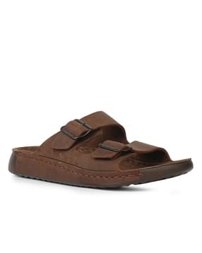 Men Open Toe Slip-On Slides-image-34