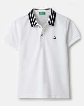 united colors of benetton Boys Regular Fit Polo T-Shirt with Logo Embroidered-picture-20