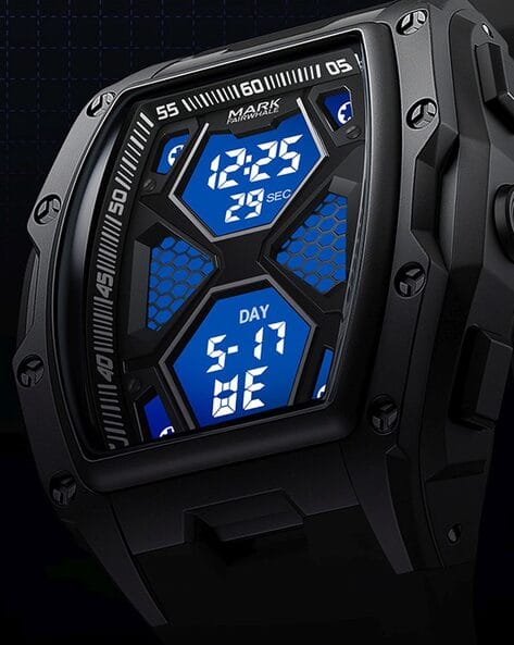 Mark Fairwhale Men Analogue Watch with Soft TPU Strap - FW-4480-R2