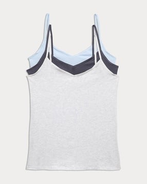 marks & spencer Women Pack of 3 Camisole-picture-10
