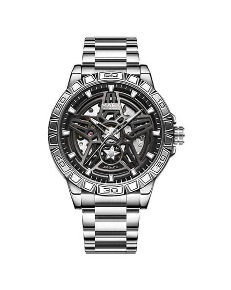 Mark Fairwhale Men Automatic Watch with Stainless Steel Strap - FW-6027-S1