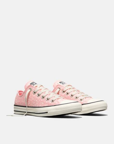 CONVERSE Unisex Chuck Taylor All Star Deer Pattern Low-Top Polyester Sneakers
