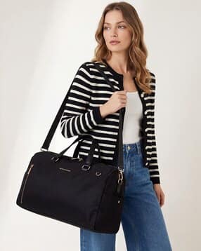 accessorize london Unisex Luggage Bags with Front Zipper Pockets-picture-30