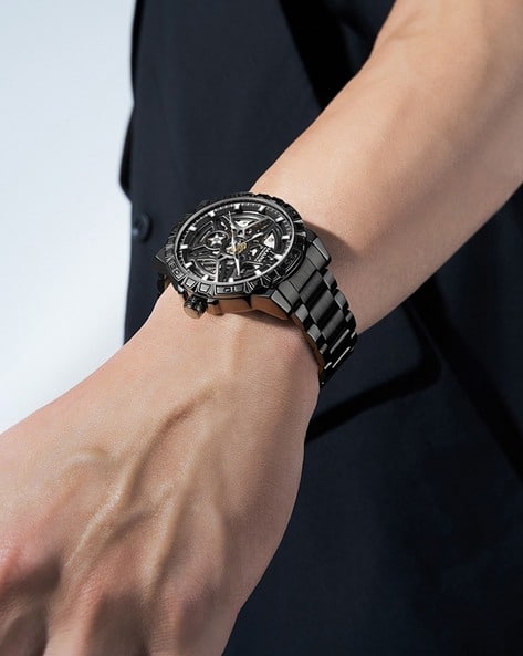 Mark Fairwhale Men Automatic Watch with Stainless Steel Strap - FW-6027-S2