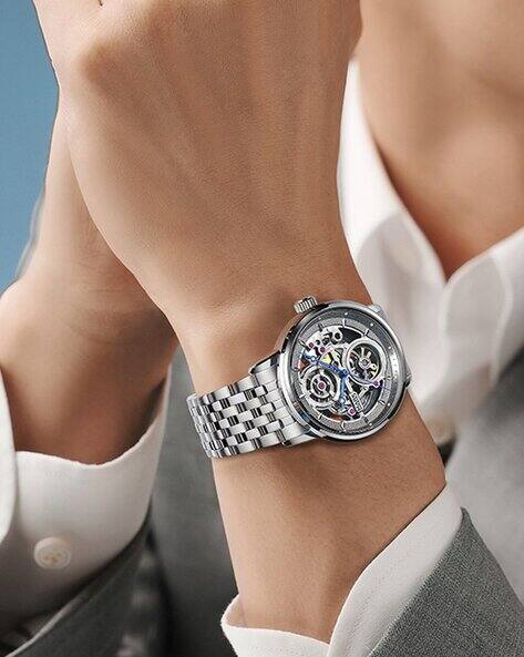 Mark Fairwhale Men Automatic Watch with Stainless Steel Strap - FW-6036-S1