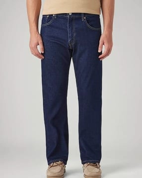 Men Mid-Rise Straight Jeans-image-1
