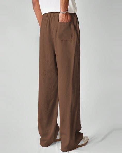 Buda Jeans Co Men Relaxed Fit Elasticated Drawstring Waist Pants - Image 3