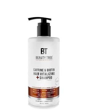 beauty tree Caffeine Biotin Hair Vitalizing Hair Shampoo-300 ml-picture-21