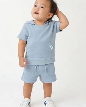 max Boys Textured Shorts Set-picture-52