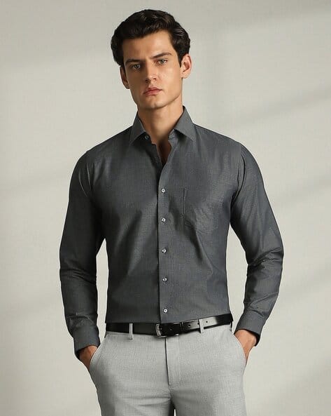 Formal Checkered Shirt for Men| Premium Cotton| Full Sleeves| Slim Fit |Breathable Fabric