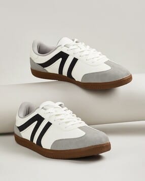 max Men Colourblocked Low-Top Lace-Up Sneakers-picture-21